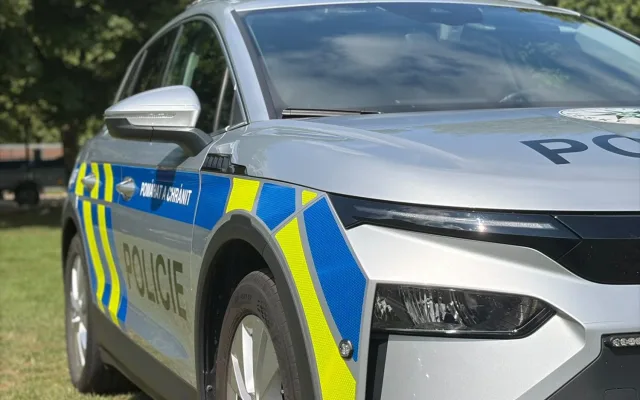Až 580 kilometrů na jedno nabití. Jihočeští policisté testují elektrickou Škodu Elroq