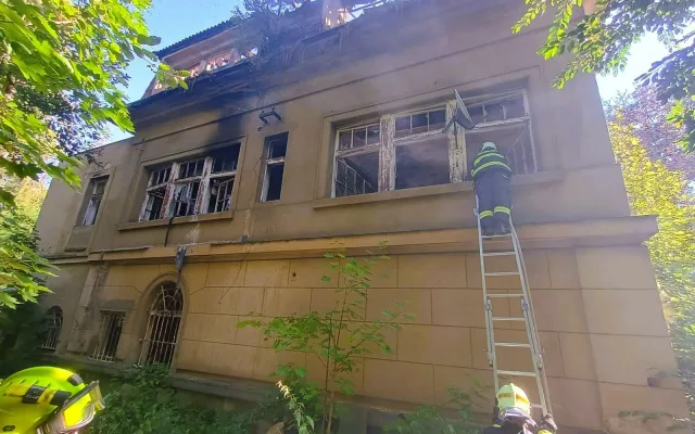 Vila Marta: odkaz politické vězeňkyně skončil v plamenech. Město teď se hledá viník