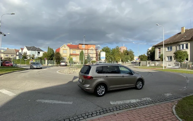 Kruhové objezdy ve městě