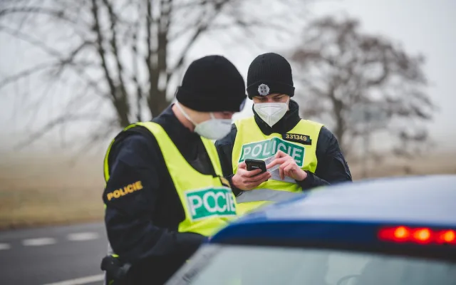 Policie od rána kontrolovala pohyb mezi okresy