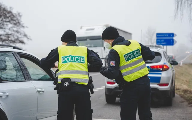 Policie od rána kontrolovala pohyb mezi okresy