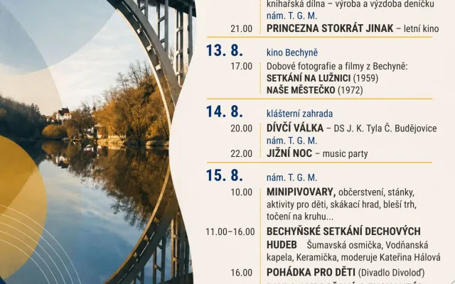Bechyňské slavnosti a setkání dechových hudeb