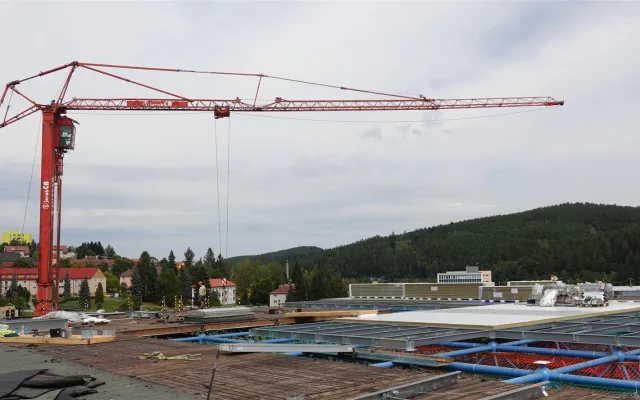 Bez mlhy nad ledem. Rekonstrukce zimního stadionu ve Vimperku se blíží ke konci