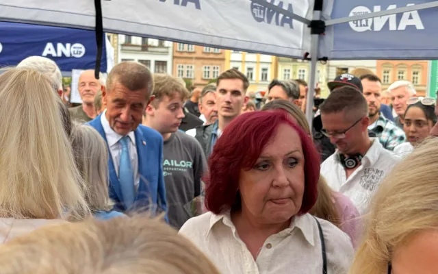 Hnutí ANO dorazilo do Budějc. Babiš mluvil o suchu i dvou miliardách v pr*eli
