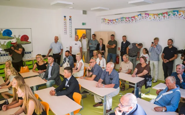 Hluboká otevírá největší investici. Školní pavilon přivítá děti 1. září