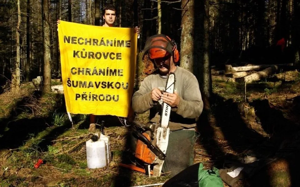 Šumavský kontrast