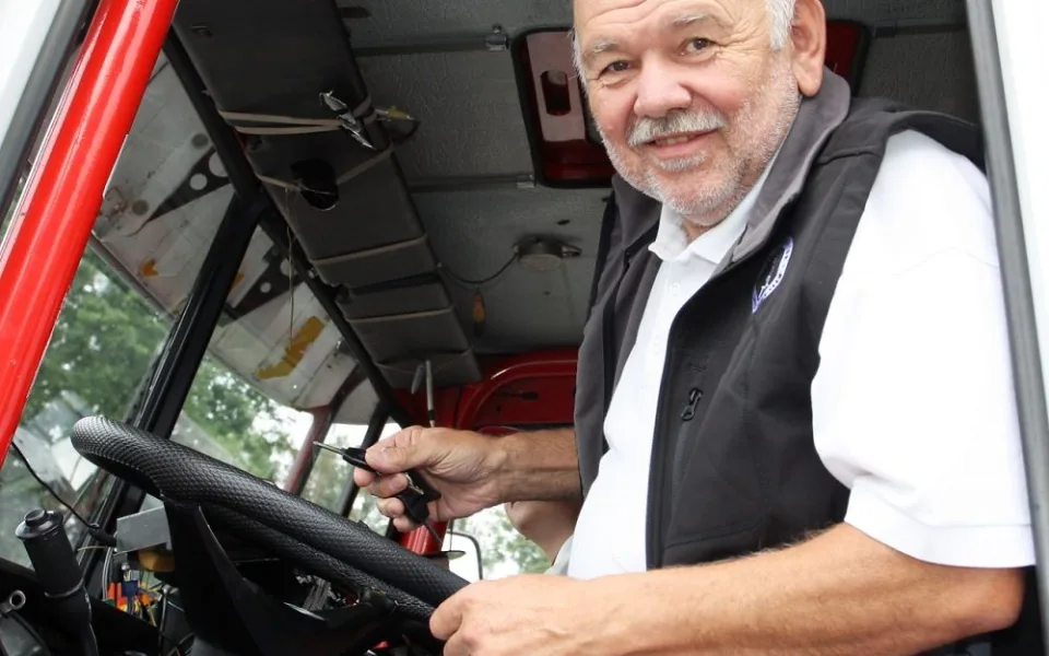 Karel Loprais za volantem svojí tatrovky