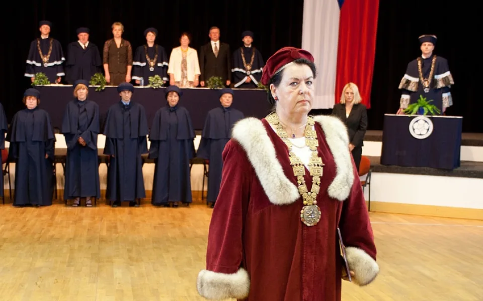 Magdalena Hrabánková, rektorka Jihočeské univerzity
