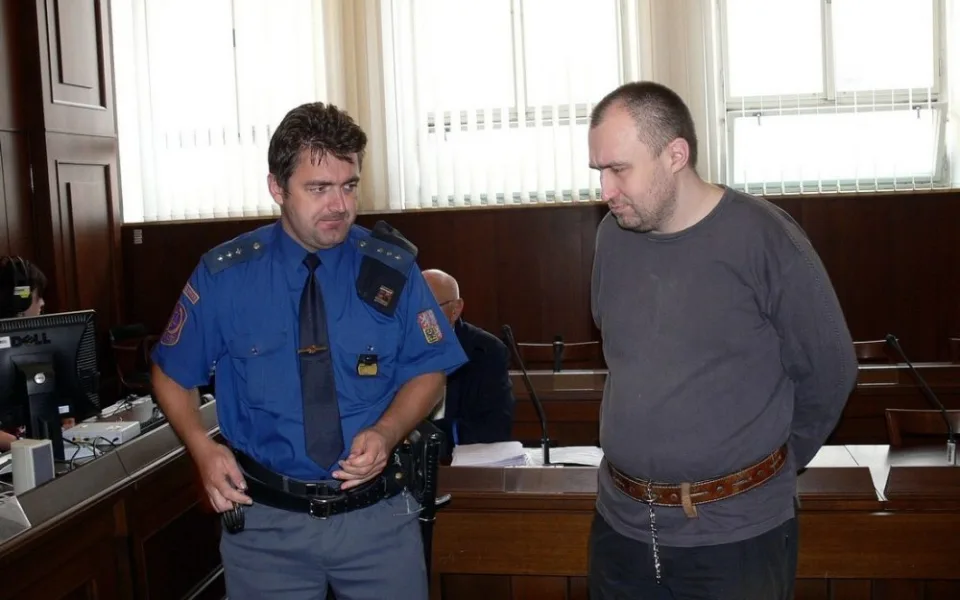 Josef Krejza před soudem