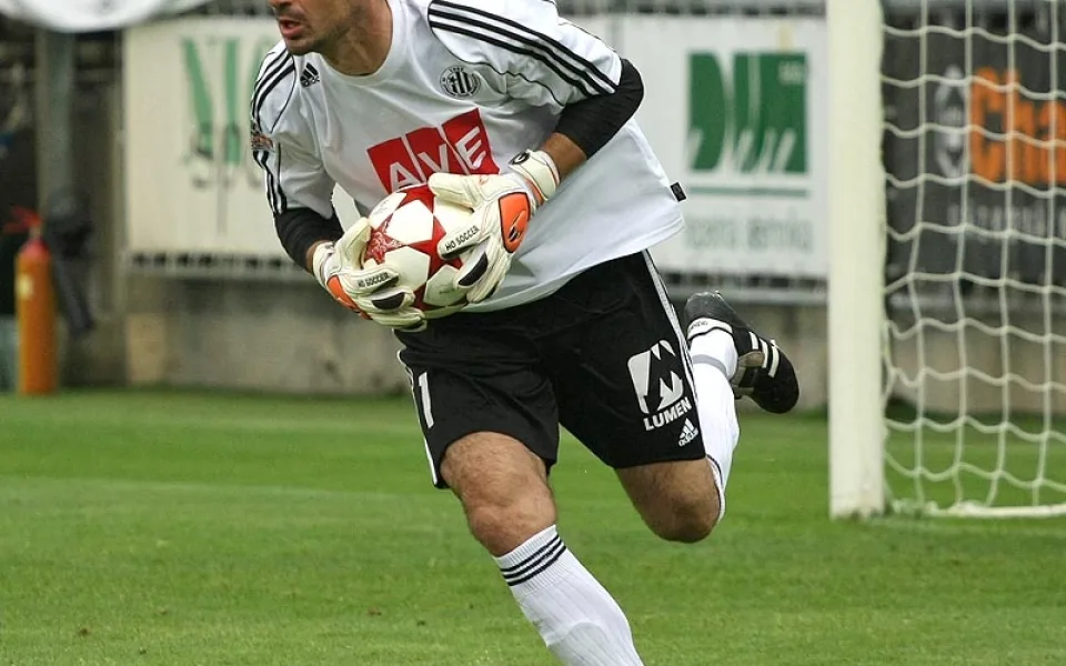 Gólman Dynama České Budějovice Pavel Kučera