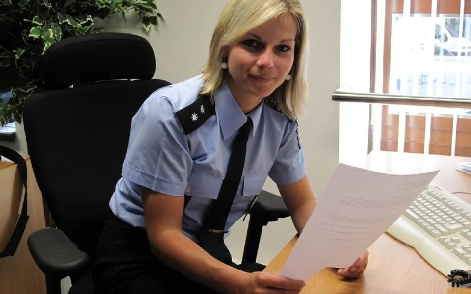 policejní mluvčí Lenka Holická