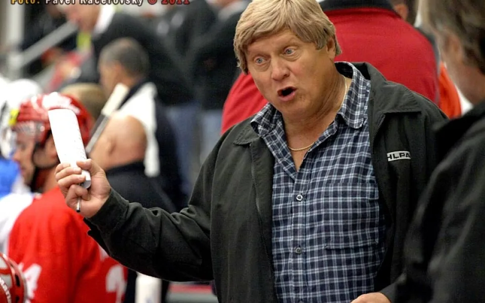 Trenér HC Mountfield František Výborný