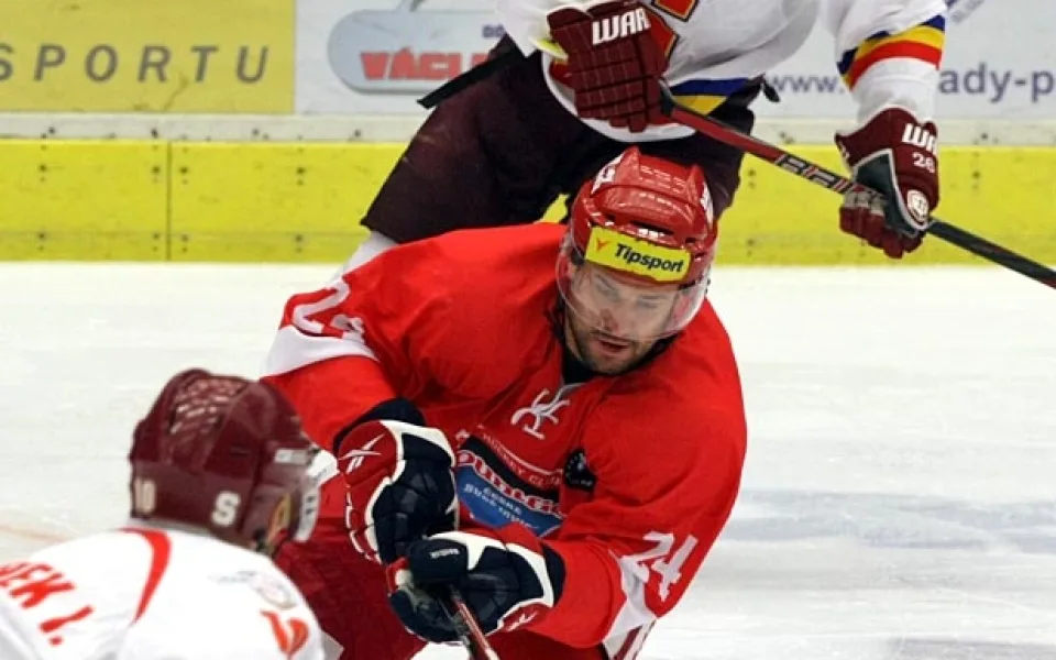 David Kuchejda je autorem posledního gólu Mountfieldu ve finálovém turnaji European Trophy