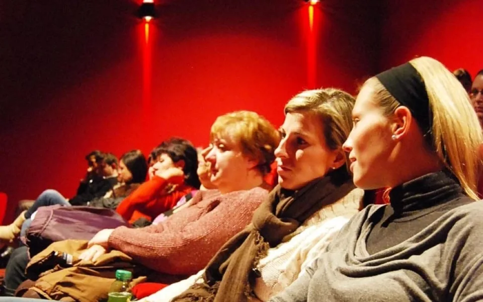 První Dámská jízda v multikině CineStar v roce 2012
