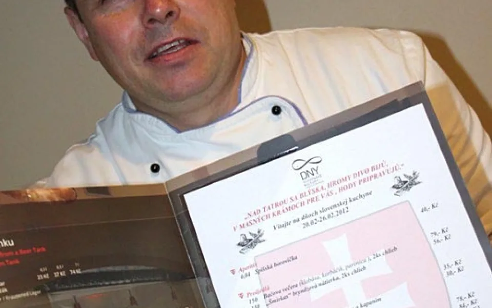 Šéfkuchař Masných krámů Luděk Hauser