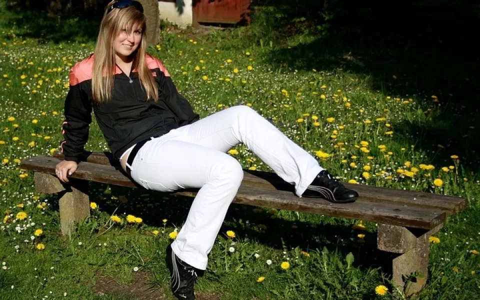 Průběžně vedoucí dívka Jana Voříšková