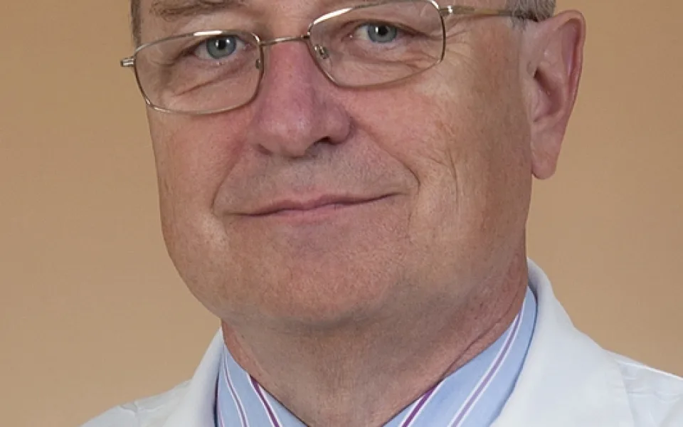 Primář Oddělení plicního a TBC Nemocnice České Budějovice MUDr. Václav Šnorek