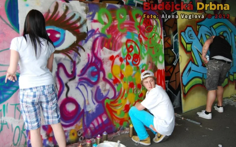 Graffiti u KD Slavie