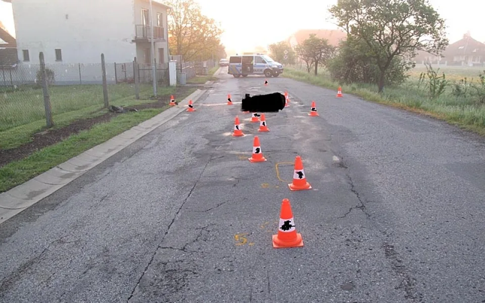 Místo tragédie v Dubném na Budějcku