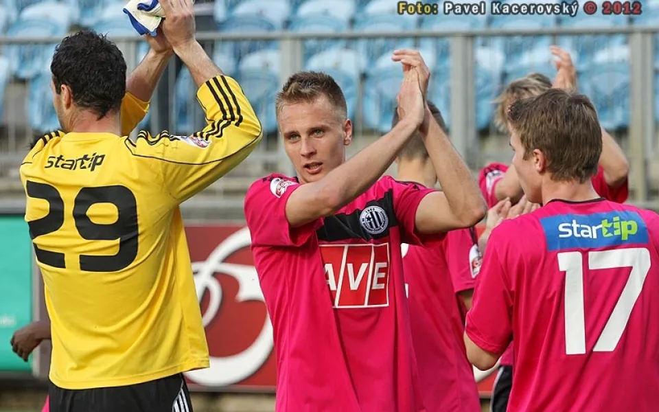 Devatenáctiletý útočník František Němec rozhodl zápas mezi Dynamem a Mladou Boleslaví