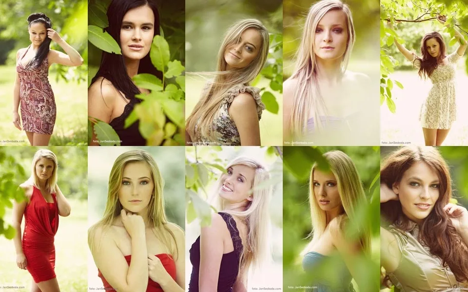 Finalistky soutěže Maturantka Roku 2012