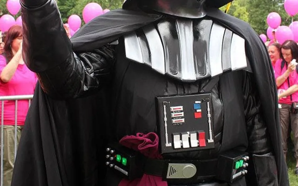 Darth Vader míří do Budějc