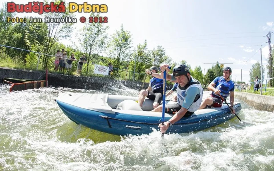 Mistři ČR v raftingu Hanace rafters A