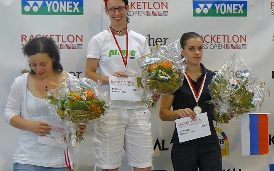 Zuzana Kubáňová na stupních vítězů ženského singlu