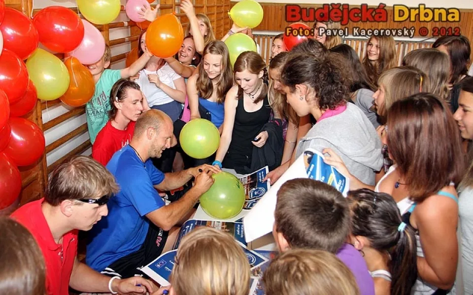 Autogramiáda hráčů