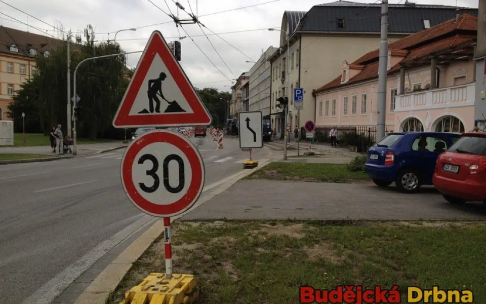 Další dopravní omezení v Budějcích