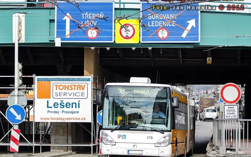 Viadukt na Rudolfovské