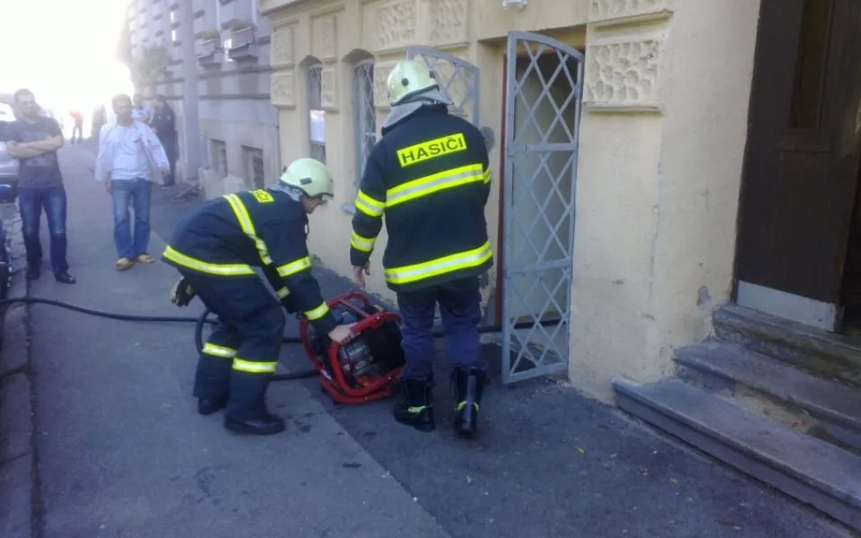 Hasiči vyjeli k požáru v kuchyni jedné budějcké restaurace