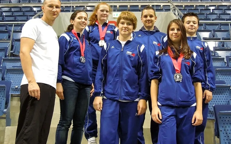 Dorostenci TJ Karate při Rapid cupu na Slovensku