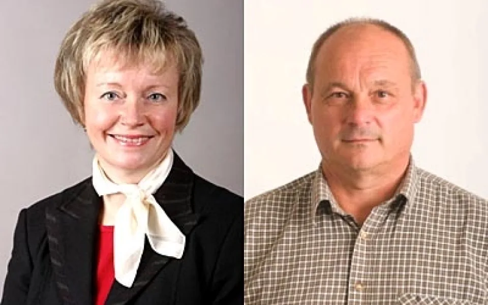Ing. Petra Šebestíková a Ing. Josef Schoř