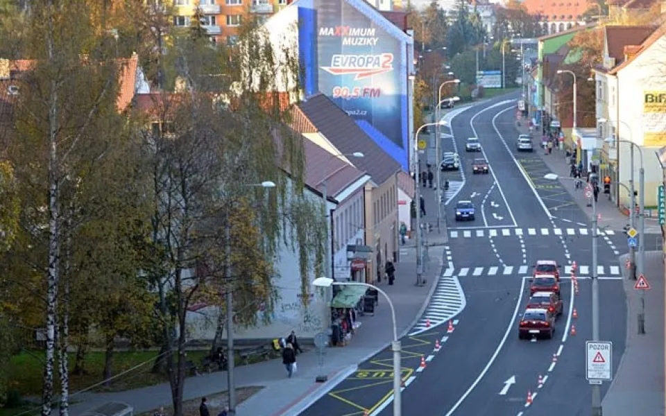 Lidická třída těsně po rekonstrukci