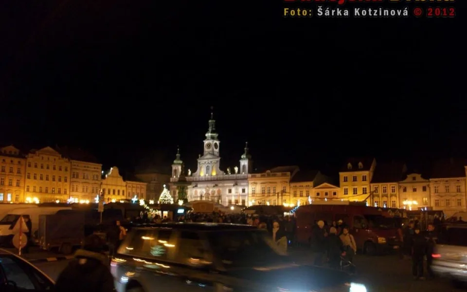 V sobotu byl na náměstí Přemysla Otakara II. čilý ruch