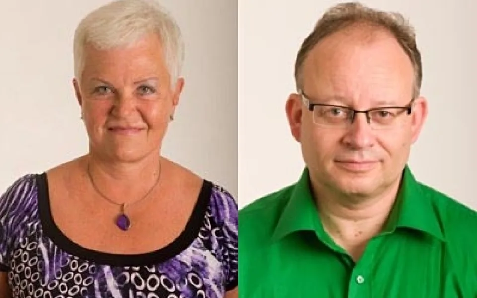 Mgr. Jaroslava Šporclová a Ing. Stanislav Rataj