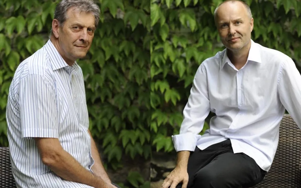 Ing. Jan Tůma a prof. RNDr. František Vácha Ph.D.