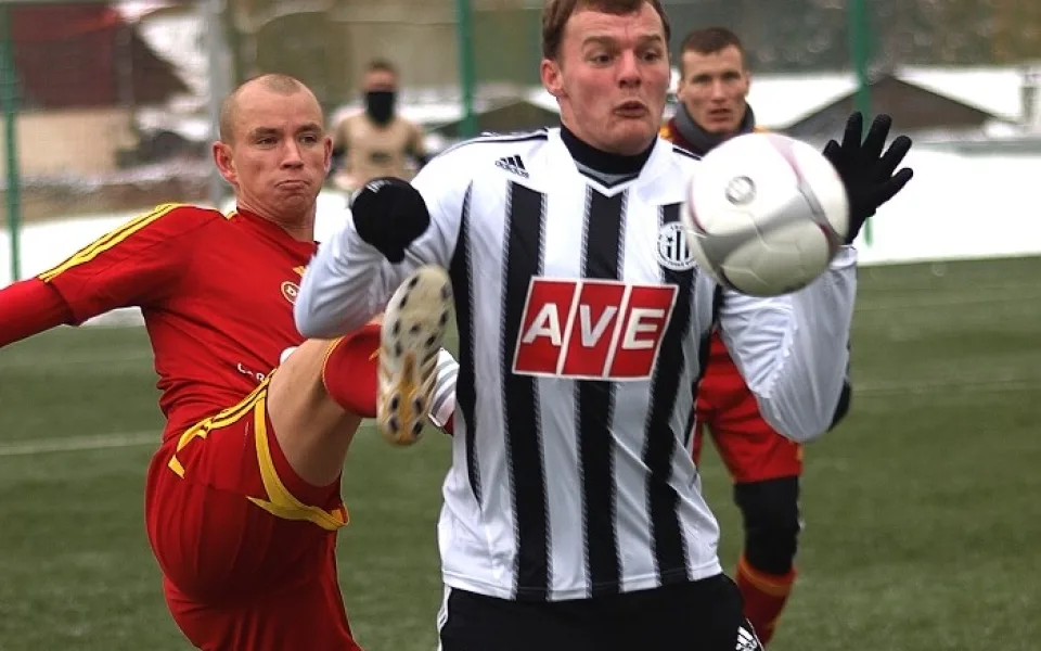 Jakub Řezníček při zápase s Duklou Praha