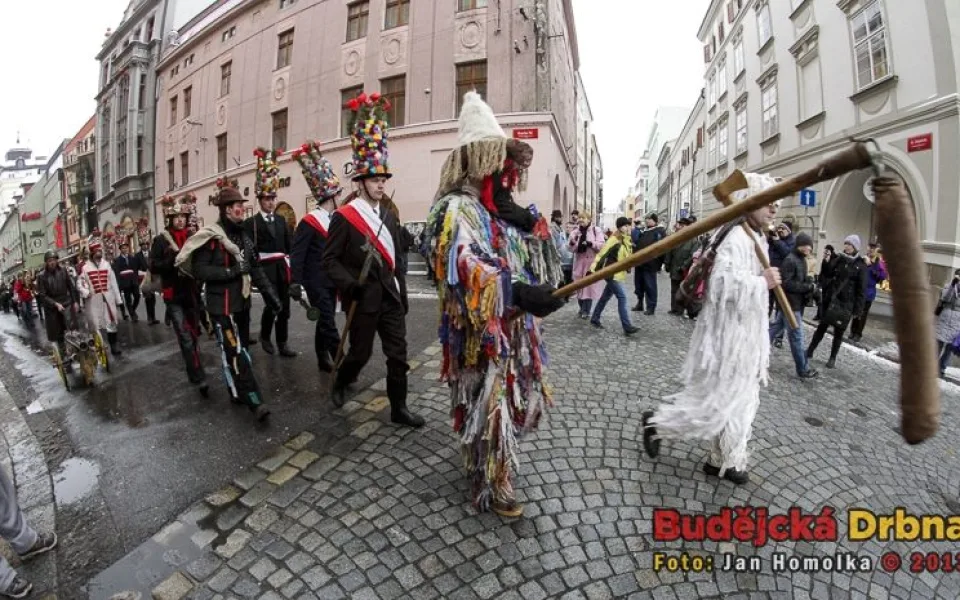 Masopustní koleda v Budějcích
