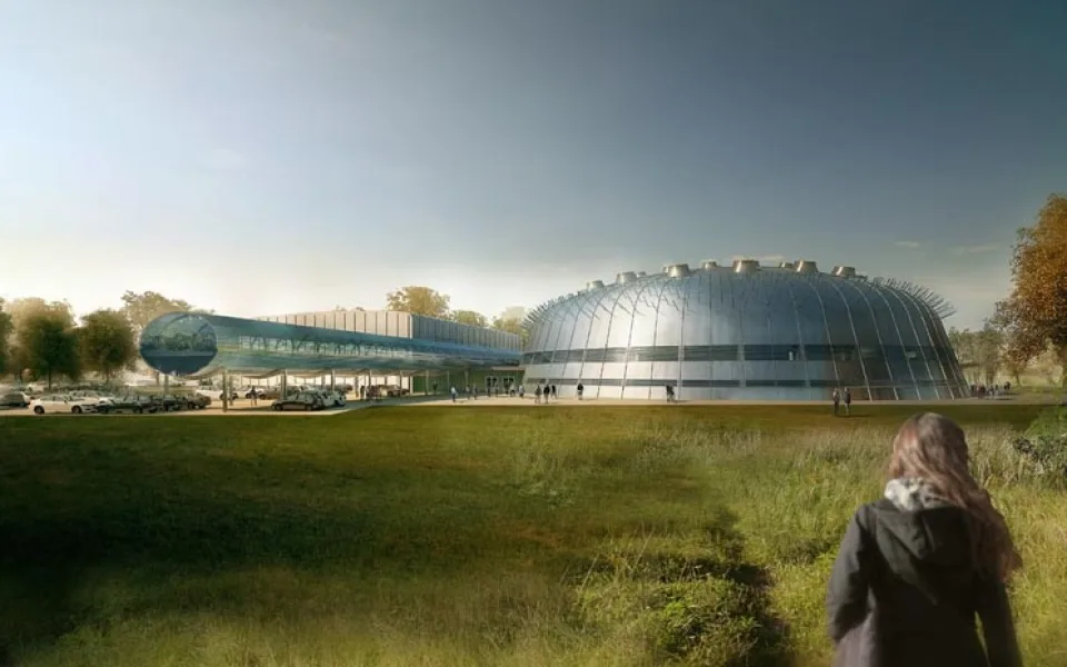 Vítězný návrh Centra halových sportů