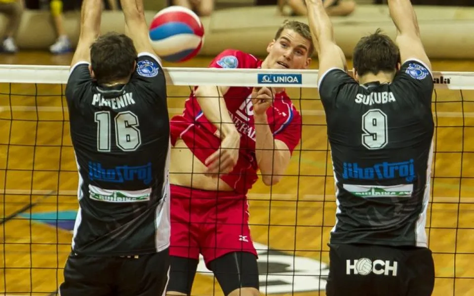 Přátelské utkání VK Jihostroj České Budějovice - Generali Unterhaching 1:3