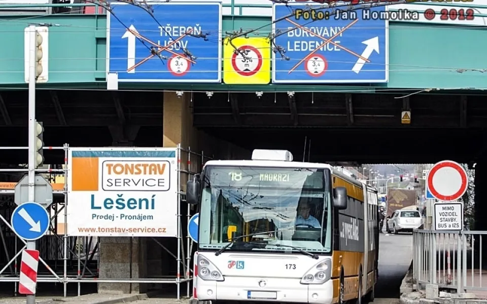 Viadukt na Rudolfovské