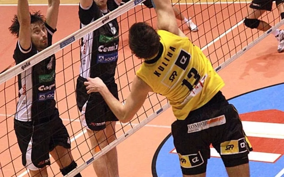 Volejbal Brno - VK Jihostroj České Budějovice 2:3