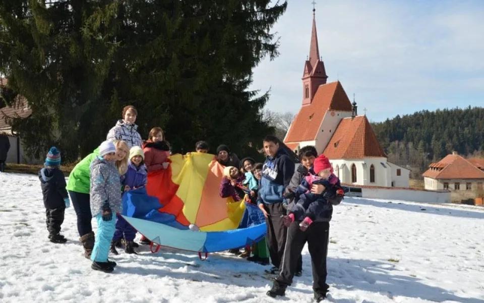 Děti účastnící se akcí Občanského sdružení ŠVAGR