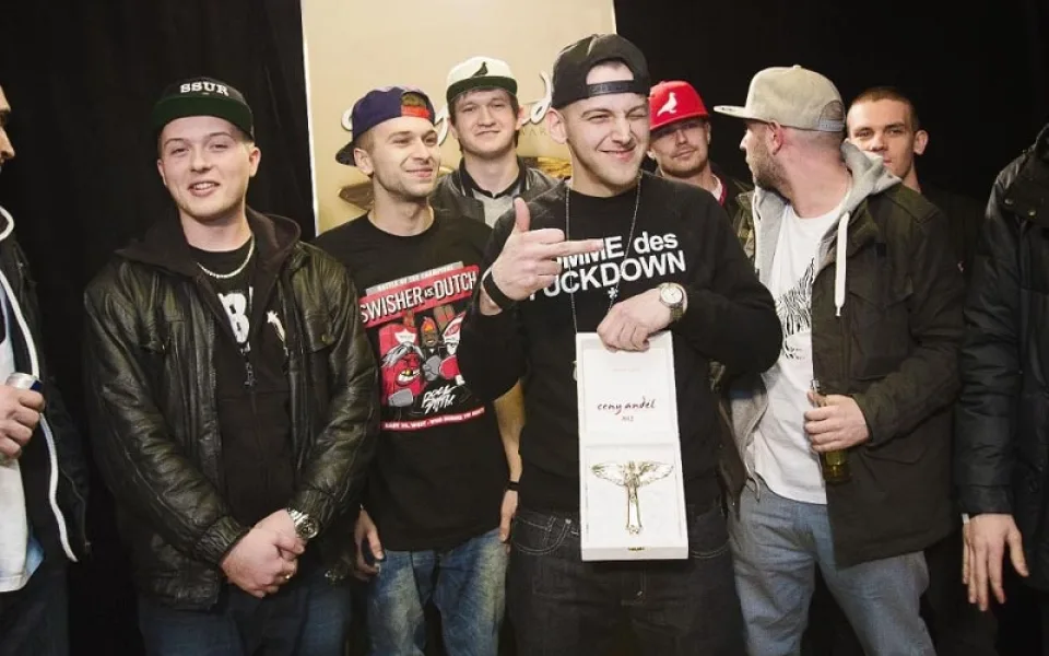 Hugo Toxxx na Cenách Anděl 2012