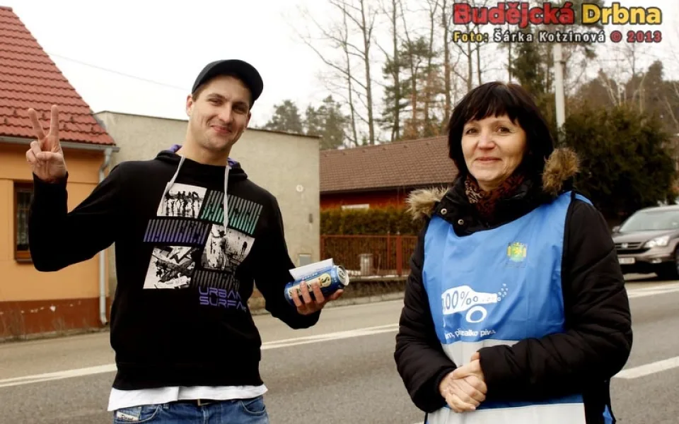 Policejní akce Řídím, piju nealko na Borku