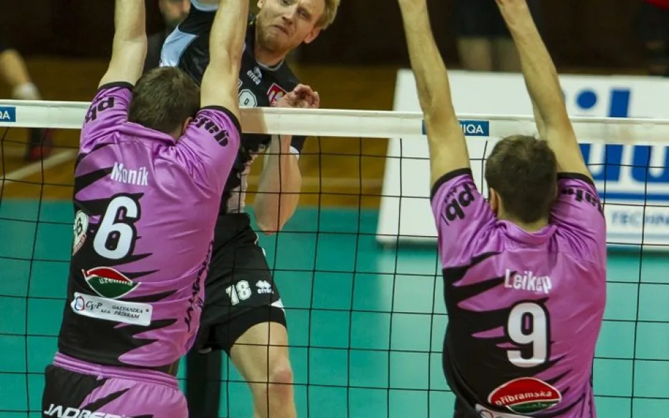 VK Jihostroj České Budějovice - Volejbalový oddíl Příbram 3:2