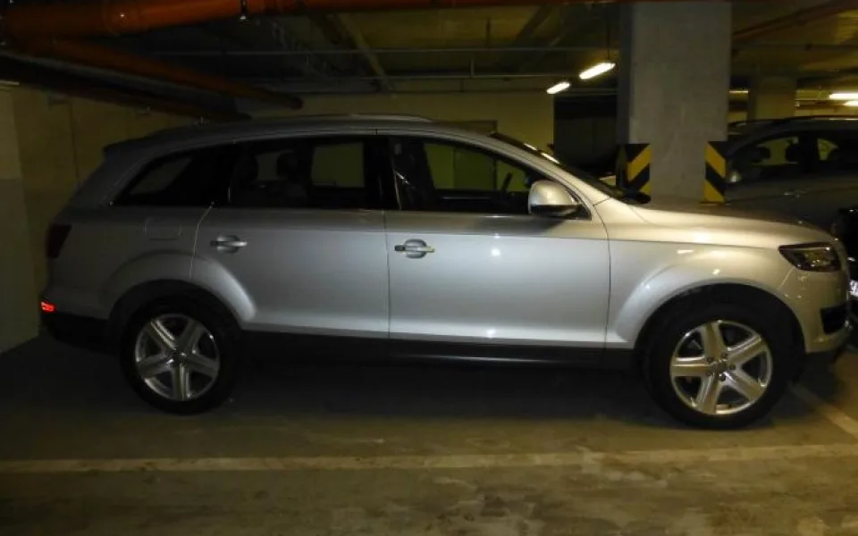 Zajištěný vůz značky Audi