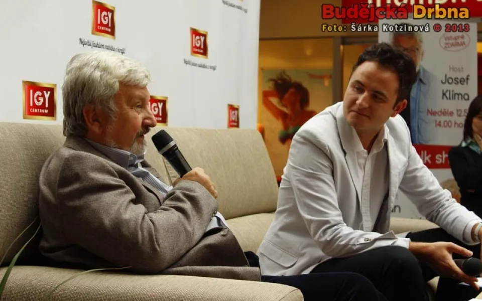 Talk show s Janem Cimickým v IGY centru